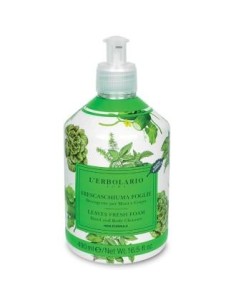 Frescaespuma Hojas Detergente Manos Y Cuerpo Edicion Limitad de L´Erbolario