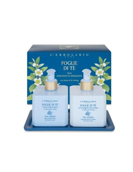 Hojas De Te Crema Cuerpo-Manos+Gel Cara-Manos 2Udx250 Ml de L´Erbolario