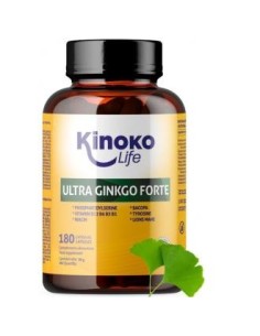 Ultra Ginkgo Forte 180 Cap. de Kinoko Life