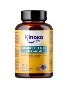 Colageno Marino 2000 Dalton 180 Cap. de Kinoko Life