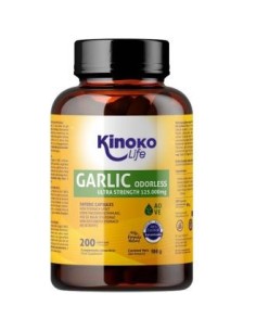 Garlic Oil (Aceite De Ajo) 200 Cap. de Kinoko Life
