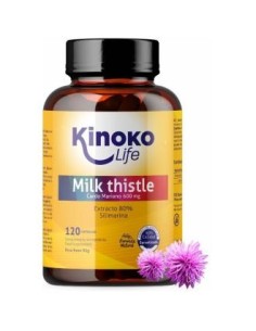 Milk Thistle 600 Mg (Cardo Mariano) 120 Cap. de Kinoko Life