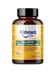 Pea  Aktiv (Palmitoiletanolamida) + Aceite De Semilla De Cañ de Kinoko Life