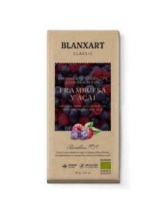 Chocolate 70% Frambuesa Açai 75 Gr Eco de Blanxart