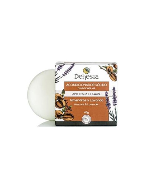 Acondicionador Solido Bio Almendras Y Lavanda 65Gr de Dehesia