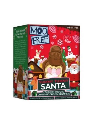 Papa Noel Santa Chocolate 100 Gr Sg Vegan de Moo Free