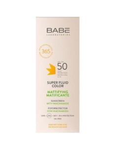 Super Fluid Color Matificante Spf50 50 Ml. de Babe