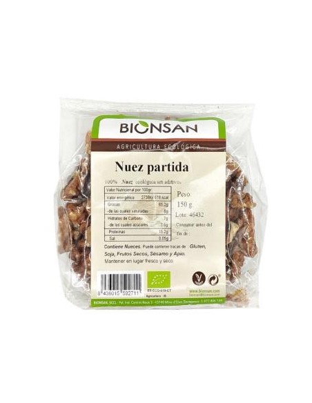 Nuez Mitades 150 Gr. de Bionsan