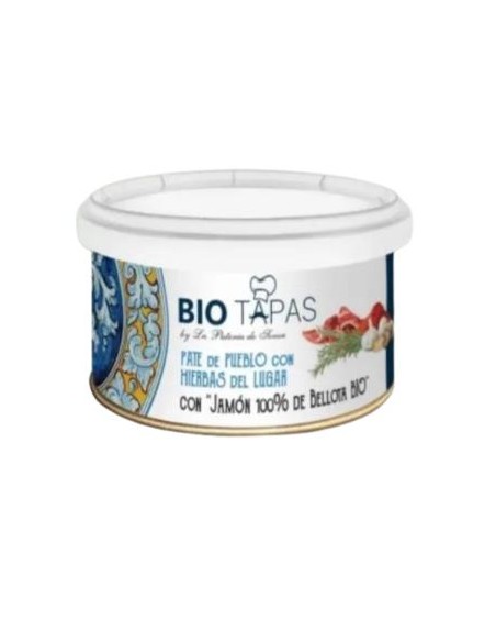 Pate Bio Finas Hierbas-Jamon Bellota 100% 100Gr. de Bio Tapas