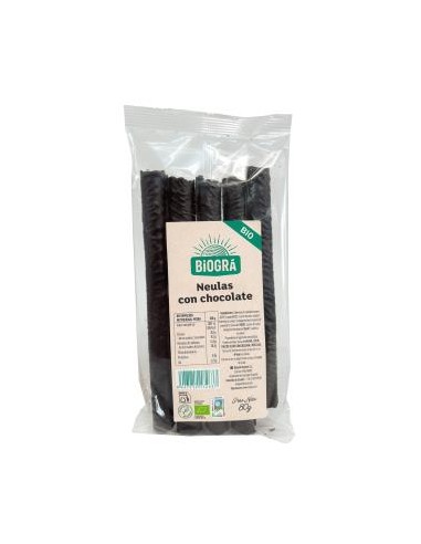 Neulas De Chocolate Negro 800 Gr. Bio de Biogra