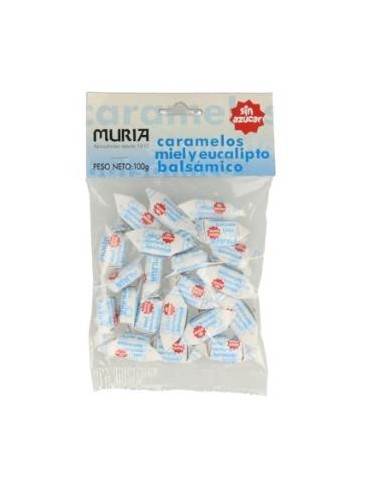 Caramelos De Miel Y Eucalipto  S/Azucar 100 Gr. de Muria