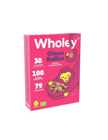 Wholey Cinna Rollies Cereal 275 Gr Bio Vegan de Wholey