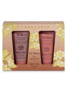 Te Negro Detergente Manos+Crema Corp- Manos Box 270+250 Ml. de L´Erbolario
