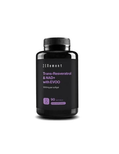Trans Resveratrol-Nad+ Con Aove 90 Caps. de Zenement