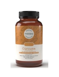 Toods Curcuma 60 Comp de Herbora