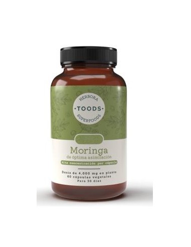 Toods Moringa 60 Vcaps. de Herbora