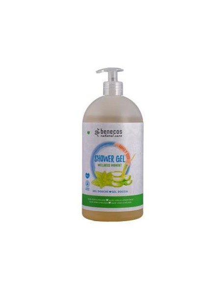 Gel Baño Familiar Wellness Momenst Aloe-Melisa 950 Ml de Benecos