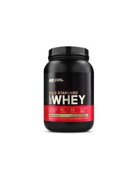 On 100% Whey Gold Standard Chocolate Mint 900Gr de Optimum Nutrition