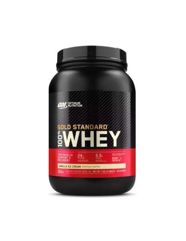 On 100% Whey Gold Standard Vanilla Ice Cream 900Gr de Optimum Nutrition