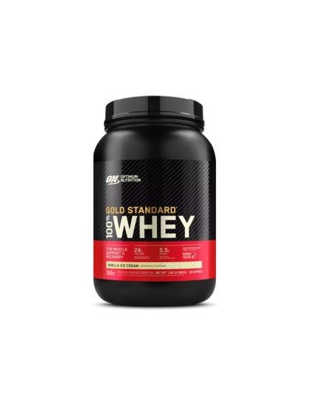 On 100% Whey Gold Standard Vanilla Ice Cream 900Gr de Optimum Nutrition