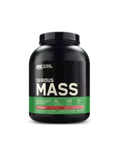 On Serious Mass Strawberry 2730Gr de Optimum Nutrition