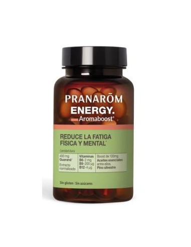 Aromaboost Energy 60 Cap. Bio de Pranarom P.Acabado