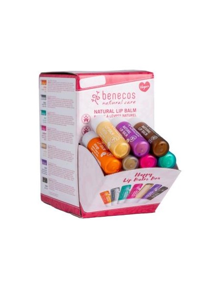 Expositor Balsamo Labial 7 Sabores 35Ud. de Benecos