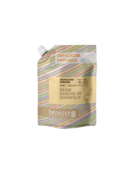 Gel De Baño Avena Recarga 1Lt. Bio Vegano de Benecos