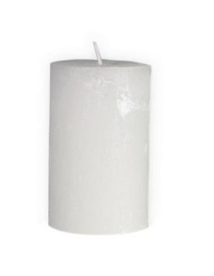 Vela Calina Bloque N1 Blanca 6X10Cm 4Uds. de Cerabella