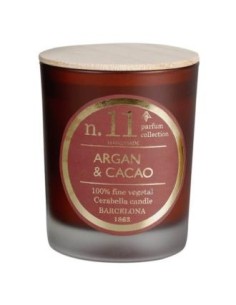 Vela Vaso Perf11 Argan-Cacao 7,5X9Cm 1Ud. de Cerabella