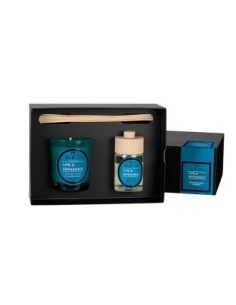 Setperf7 Vela+Mikado Lime-Peppermint 23X16,6X8,3Cm de Cerabella