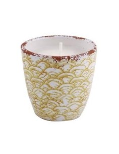 Vela Tiesto Escama Amari Squap65 Citronela 11X10Cm de Cerabella