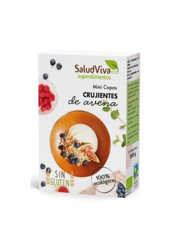 Copos Crujientes De Avena  Minis 250Gr. Bio Sg de Salud Viva