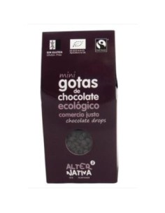 Mini Gotas De Chocolate 48% 225 Gr Bio de Alternativa 3