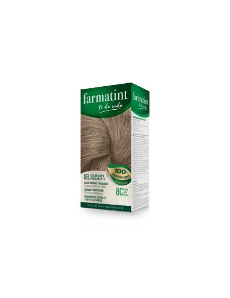 Farmatint Gel 8C Rubio Claro Ceniza 135Ml. de Farmatint