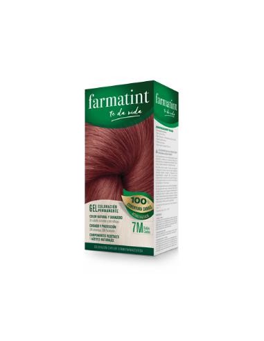 Farmatint Gel 7M Rubio Caoba 135Ml. de Farmatint