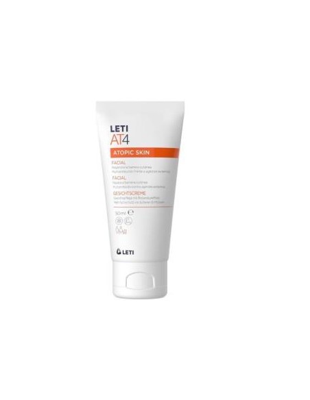 Leti At4 Facial Crema Emoliente Piel Atopica 50Ml de Leti