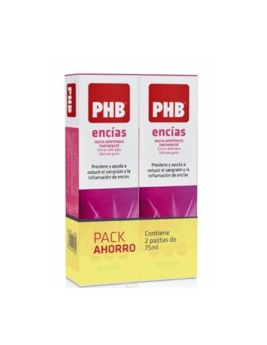 Phb  Encias Pasta Dental Duplo 75Ml+75Ml de Phb