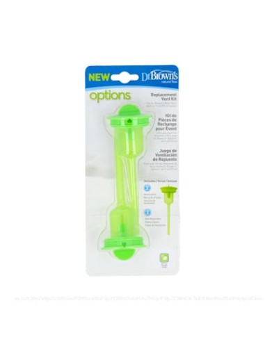 Kit Valvula Y Tubo Ventilacion Boquilla Ancha de Dr. Brown´S