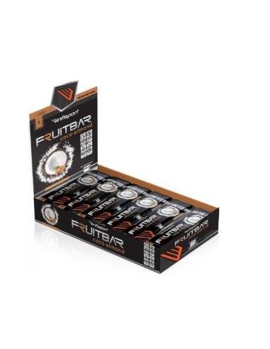 Infisport Fruit Bar Coco-Almendras 40Gr 24Un de Infisport