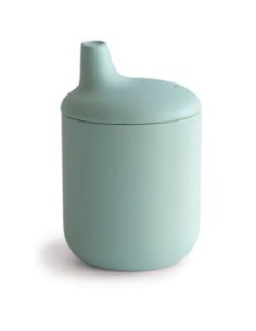 Taza Didactica Silicona Cambridge Blue** de Mushie