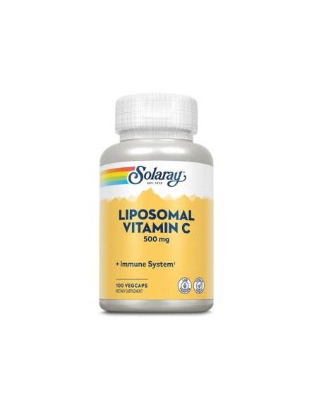 Liposomal Vitamina C 500Mg. 100Cap. de Solaray