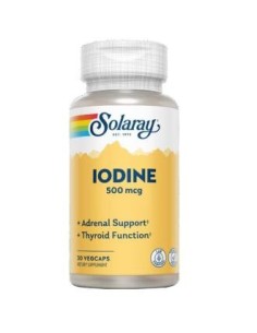 Iodine 500Mcg. 30Cap.Veg de Solaray