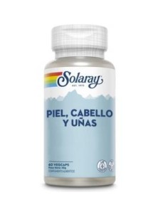 Piel Cabello Uñas 60Vcaps. de Solaray