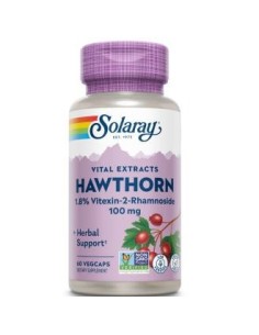 Hawthorn Extract 100Mg 60Vcap. de Solaray