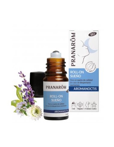 Aromanoctis Sueño Roll-On 5Ml. Bio de Pranarom P.Acabado