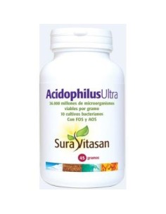 Acidophilus Ultra Polvo 45Gr. (Refrigeracion) de Sura Vitasan