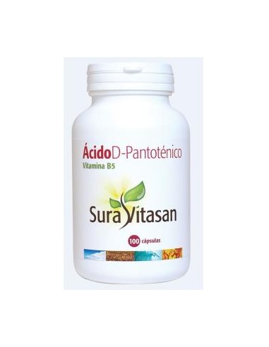 Acido D-Pantotenico 100Cap. de Sura Vitasan