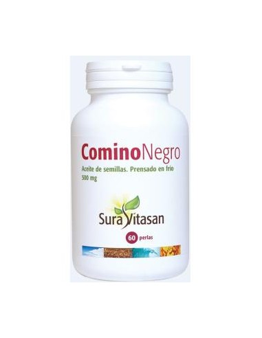 Comino Negro 500Mg. 60Perlas de Sura Vitasan