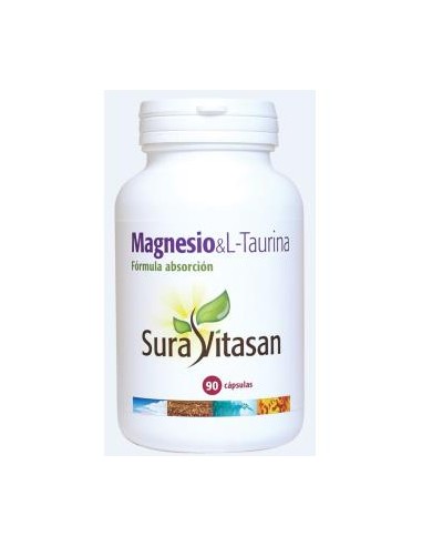 Magnesio & L-Taurina 90Cap. de Sura Vitasan
